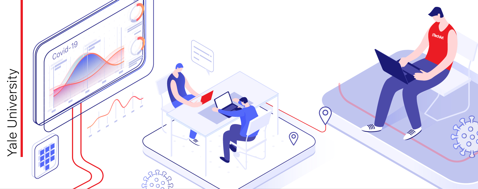 интерактивная онлайн карта COVID 19